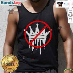 Pro-Democracy Anti-Monarchy Tank Top featuring 'Hot No Kings in America' slogan, perfect for activism and fashion.