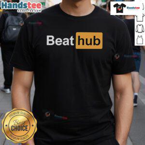 Alt Text: Stylish Aaron Paulsen Beathub T-Shirt featuring a vibrant design, perfect for fans of unique graphic tees.