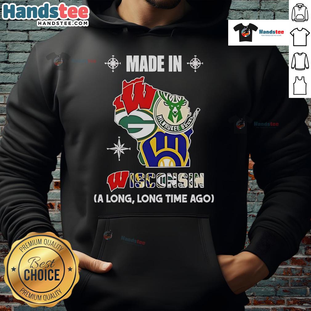 thumbnail image 2 of Wisconsin Sports Fan T-Shirt - Packers Brewers Badgers - Unisex Graphic Tee (S-5XL, Gray) 2 of 6