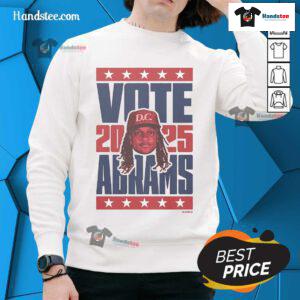 Nice CJ Abrams 2025 Vote Sweatshirt featuring a stylish design perfect for showing support during elections.