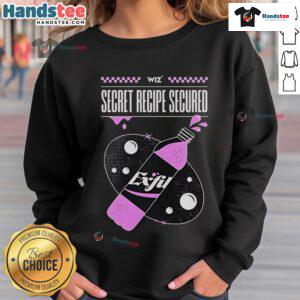 Stylish Nice Exfil Wiz Secret Recipe Secured Sweatshirt featuring a unique design, perfect for casual wear and cozy comfort.
