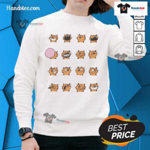 Stylish Nice Heathcliff emo sweatshirt featuring a unique design, perfect for casual wear and expressing your emo style.