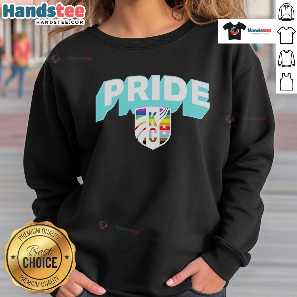Nice Kansas City Current Bold Pride Sweatshirt featuring vibrant colors and a stylish design, perfect for fans and supporters.