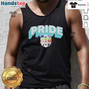 Alt Text: Nice Kansas City Current Bold Pride Tank Top featuring vibrant colors and a stylish design for summer wear.