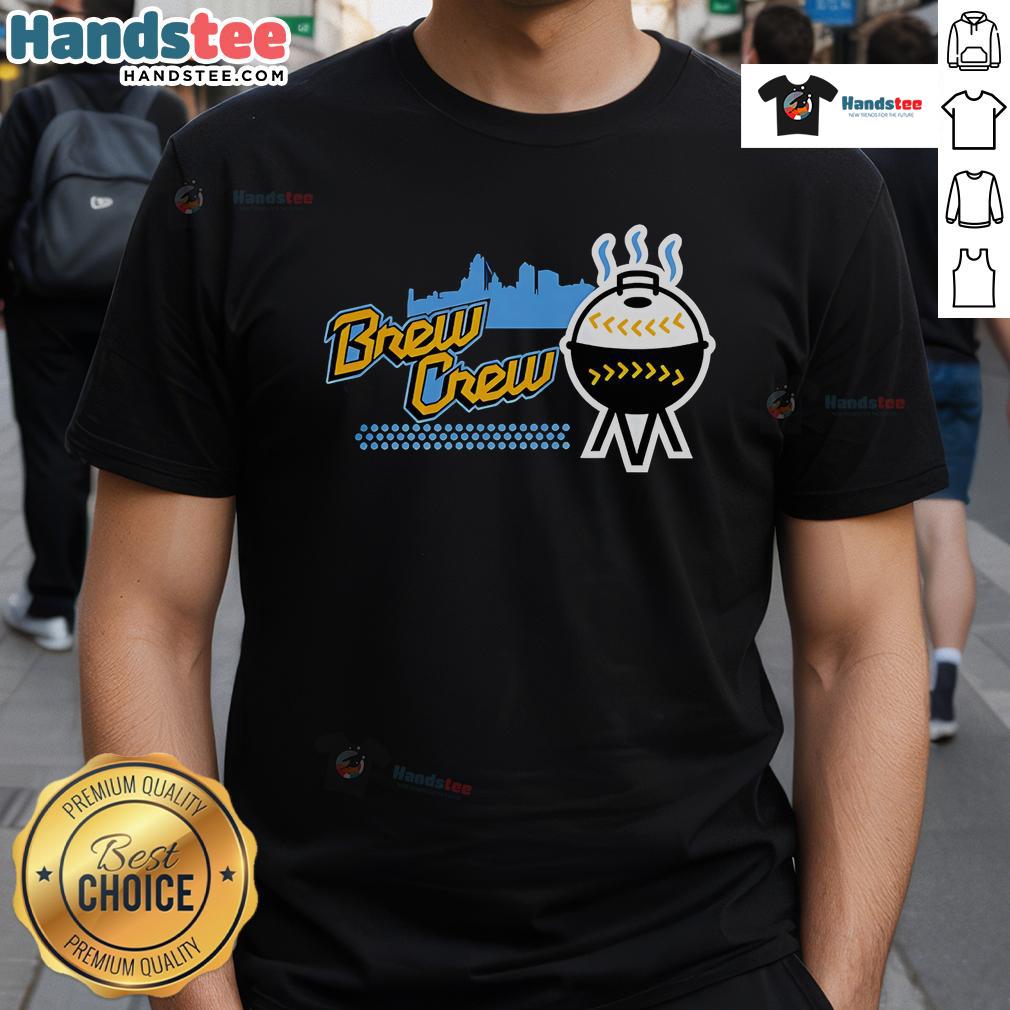 2025 Milwaukee Brewers City Connect graphic T-shirt showcasing vibrant design and team spirit for fans.