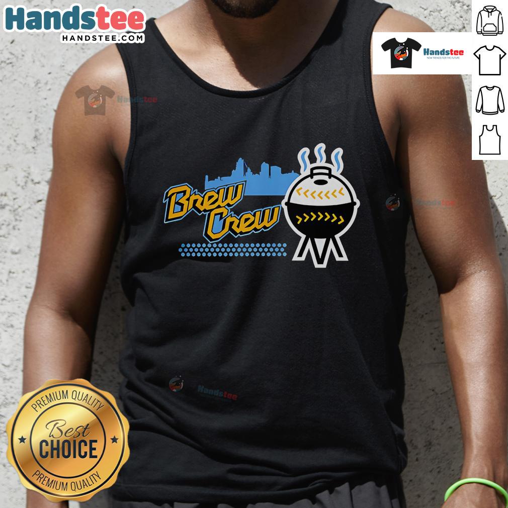 Stylish Nice Milwaukee Brewers City Connect graphic tank top for 2025, showcasing team spirit and trendy design.