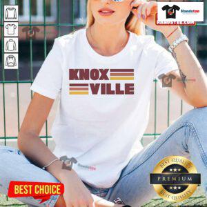 Stylish Knoxville Ladies Tee featuring a simple design, perfect for casual wear and everyday comfort.