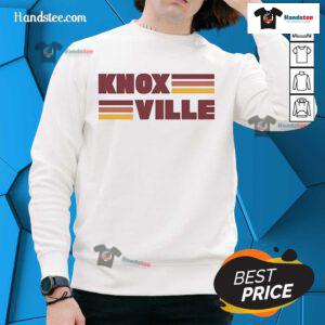 Cozy Knoxville sweatshirt with a simple design, perfect for casual wear and everyday comfort.