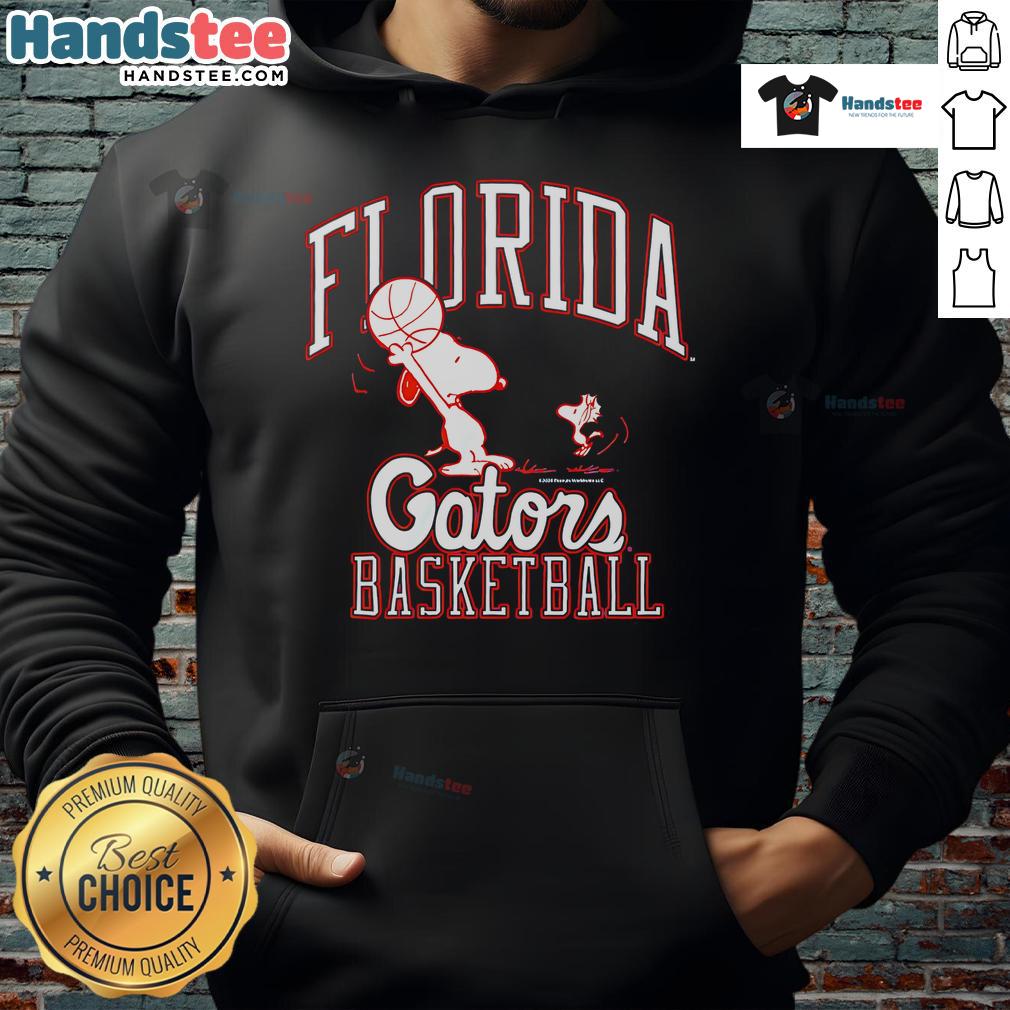 Nice Peanuts X Florida Basketball Hoodie featuring playful designs and vibrant colors, perfect for fans and casual wear.