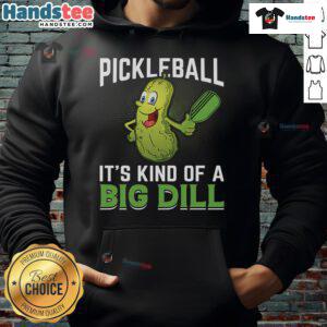 Nice Pickleball 'It's Kind of a Big Dill' Hoodie in vibrant colors, perfect for pickleball enthusiasts and casual wear.