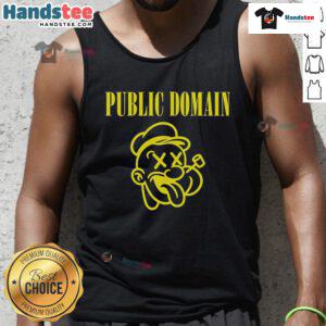 Stylish Popeye tank top in public domain design, featuring vibrant colors and classic cartoon character.