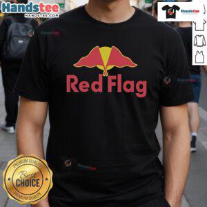 Nice Red Flag Dom Mazzetti T-Shirt featuring bold graphics and a stylish design, perfect for casual wear.