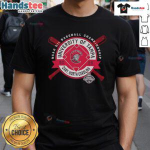 Nice Tampa Spartans NCAA DII Baseball Championship T-Shirt 2025 in Cary, North Carolina, showcasing team pride and spirit.