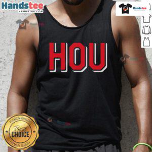 Stylish Houston City tank top featuring vibrant colors, perfect for showcasing local pride in Nice Where I'm From collection.