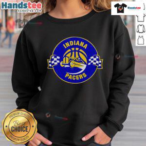 2025 Pacers Racers Special Edition Sweatshirt featuring bold team logo and comfortable design for fans.