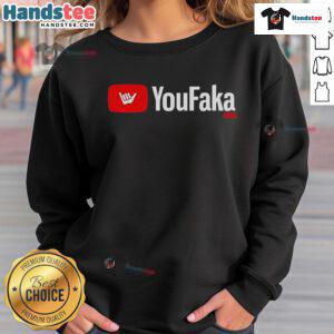 Official 808 Viral YouFaka Sweatshirt featuring a stylish design and vibrant colors, perfect for trendy casual wear.