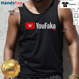 Official 808 Viral YouFaka Tank Top featuring a modern design, perfect for casual wear and summer outings.