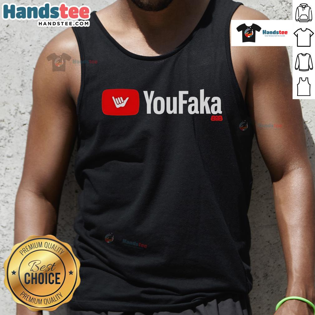 Official 808 Viral YouFaka Tank Top featuring a modern design, perfect for casual wear and summer outings.