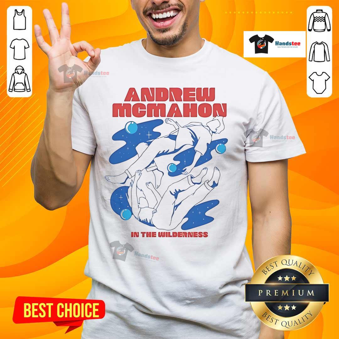 Official Andrew McMahon In The Wilderness Falling In My Dreams T-Shirt featuring vibrant graphic design and soft fabric.