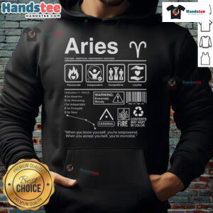 Official Aries Label Hoodie in stylish black, featuring a bold logo and comfortable fit, perfect for casual wear.