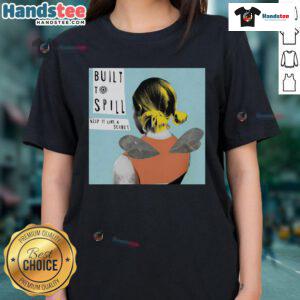 Alt Text: Official Built To Spill Keep It Like A Secret Ladies Tee featuring a stylish design for fans of the band.