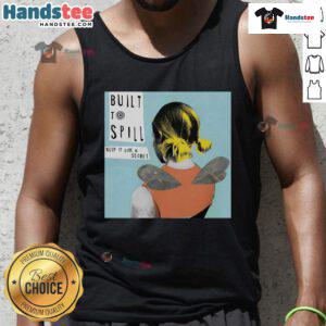 Official Built To Spill Keep It Like A Secret tank top featuring a stylish design, perfect for casual wear and music fans.