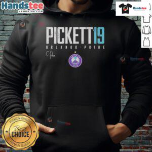 Official Carson Pickett Orlando Pride Elite 19 Hoodie in vibrant colors, perfect for fans and casual wear.