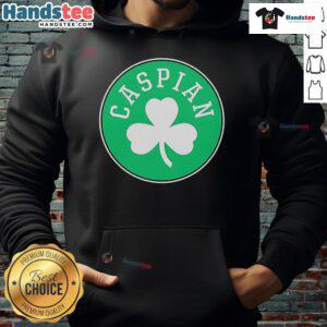 Official Caspian Celtics Hoodie featuring a stylish design and vibrant colors, perfect for fans and casual wear.
