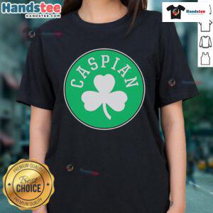 Official Caspian Celtics Ladies Tee featuring stylish design and comfortable fit for fans and casual wear.