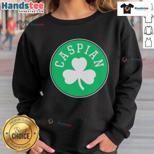 Official Caspian Celtics Sweatshirt featuring a stylish design, perfect for fans and casual wear.