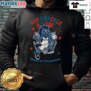 Official Dallas Mavericks Snap Crackle Boom hoodie celebrating Independence Day, perfect for fans and champions.