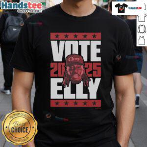 Official Elly De La Cruz 2025 Vote T-Shirt featuring a bold design for supporters of the rising baseball star.