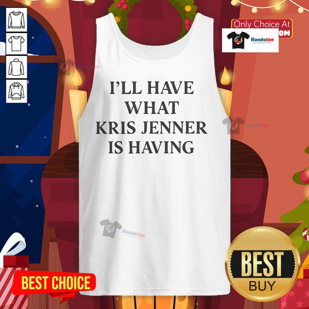 Kris Jenner tank top from 'I'll Have What Kris Jenner Is Having' collection, stylish and trendy for 2025.