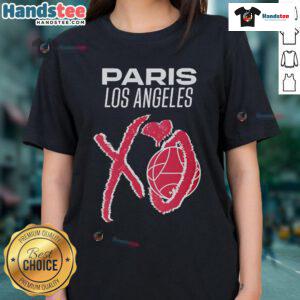 Official PSG X XO Stadium Los Angeles T-Shirt