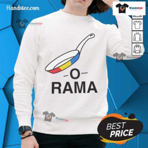 Official Pride O Rama Sweatshirt featuring vibrant rainbow design, perfect for celebrating LGBTQ+ pride and inclusivity.