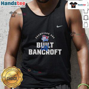 Official SFS Knights Champions Are Built Bancroft tank top featuring bold design and team colors, ideal for fans.