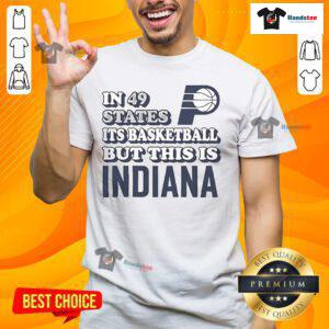 Alt Text: Official Stadium Essentials Gold Indiana Pacers Local Oasis T-Shirt featuring team logo and vibrant gold color.