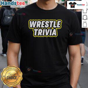 Alt Text: Official Super Wrestling Lego Text T-Shirt featuring vibrant graphics and a playful design for wrestling fans.