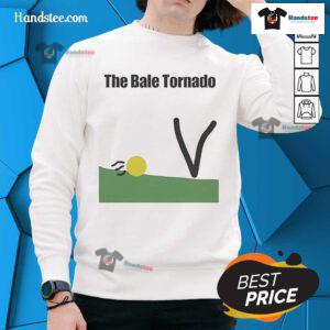 Official Bale Tornado in Texas Sweatshirt featuring a stylish design, perfect for storm enthusiasts and casual wear.
