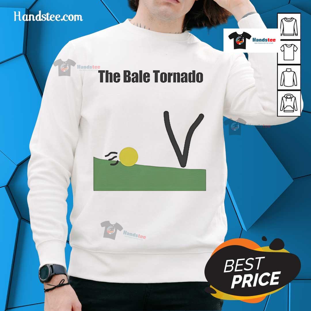 Official Bale Tornado in Texas Sweatshirt featuring a stylish design, perfect for storm enthusiasts and casual wear.