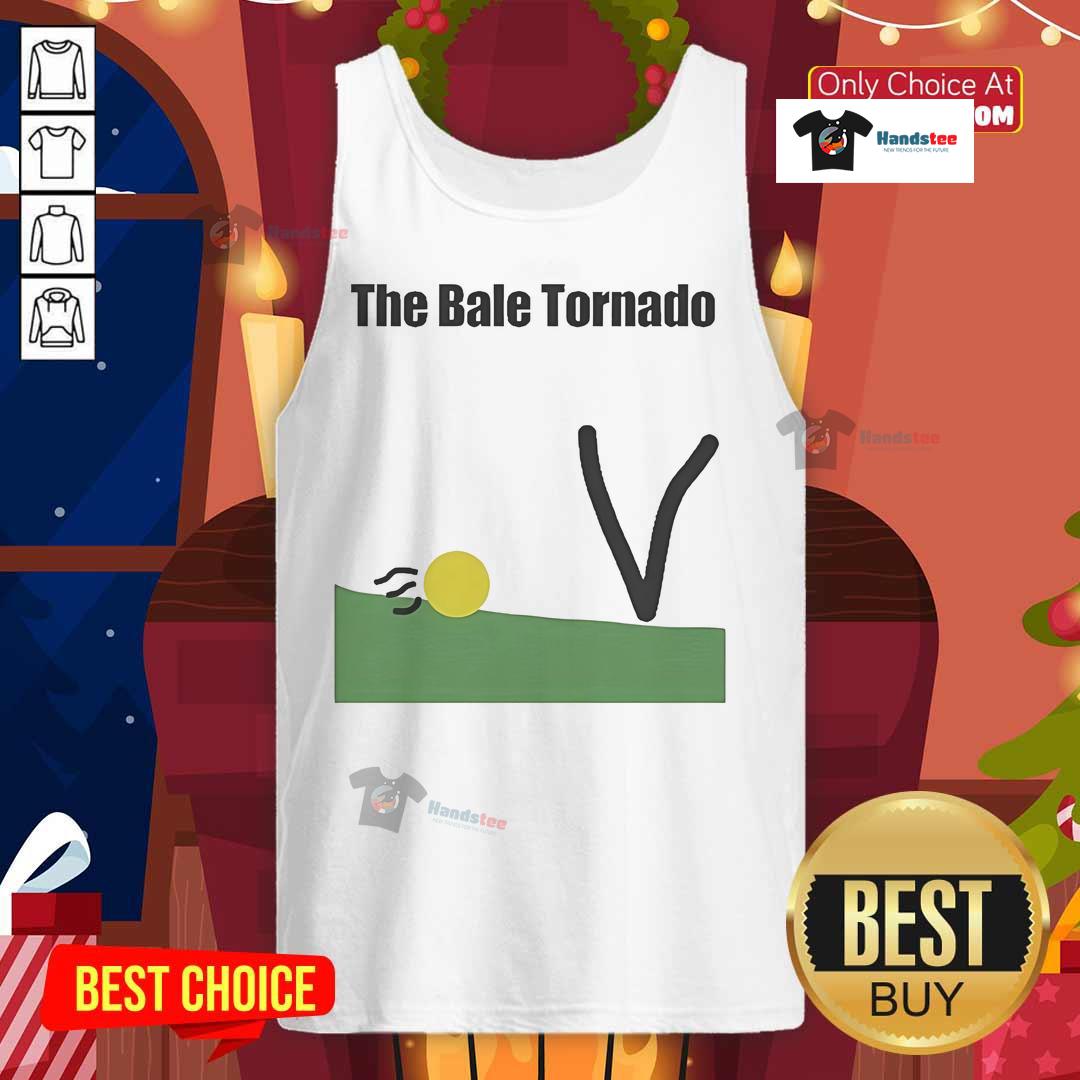 Official Bale Tornado in Texas tank top featuring a stylish design, perfect for fans of Texas tornadoes and weather enthusiasts.