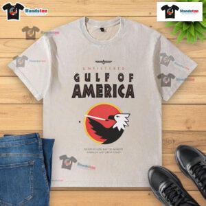 Awesome Gulf of America Spirit of America Eagle washed t-shirt featuring eagle graphic and vintage style design.