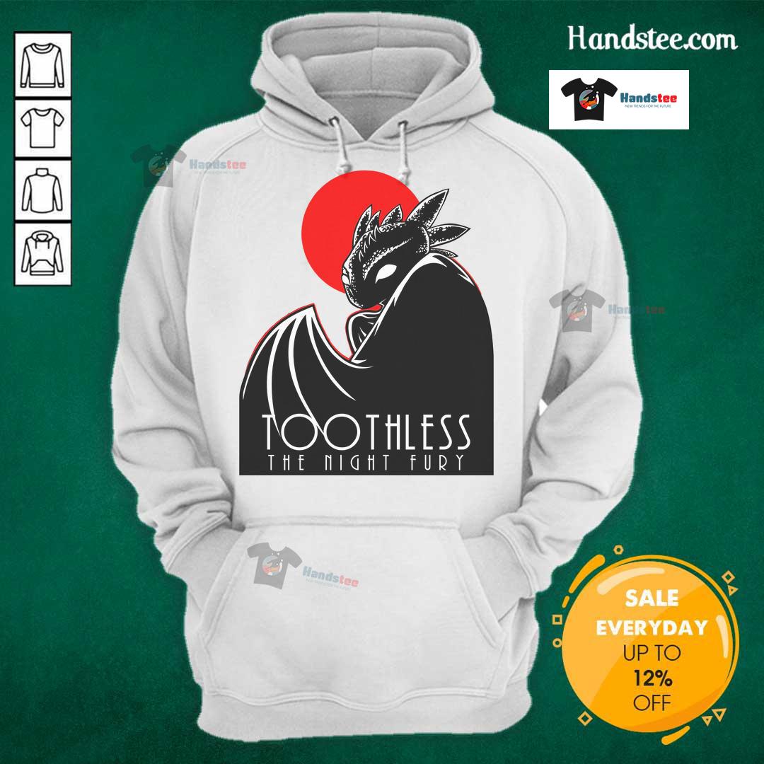 Awesome Toothless the Night Fury dark dragon hoodie featuring a vibrant design, perfect for fans of How to Train Your Dragon.
