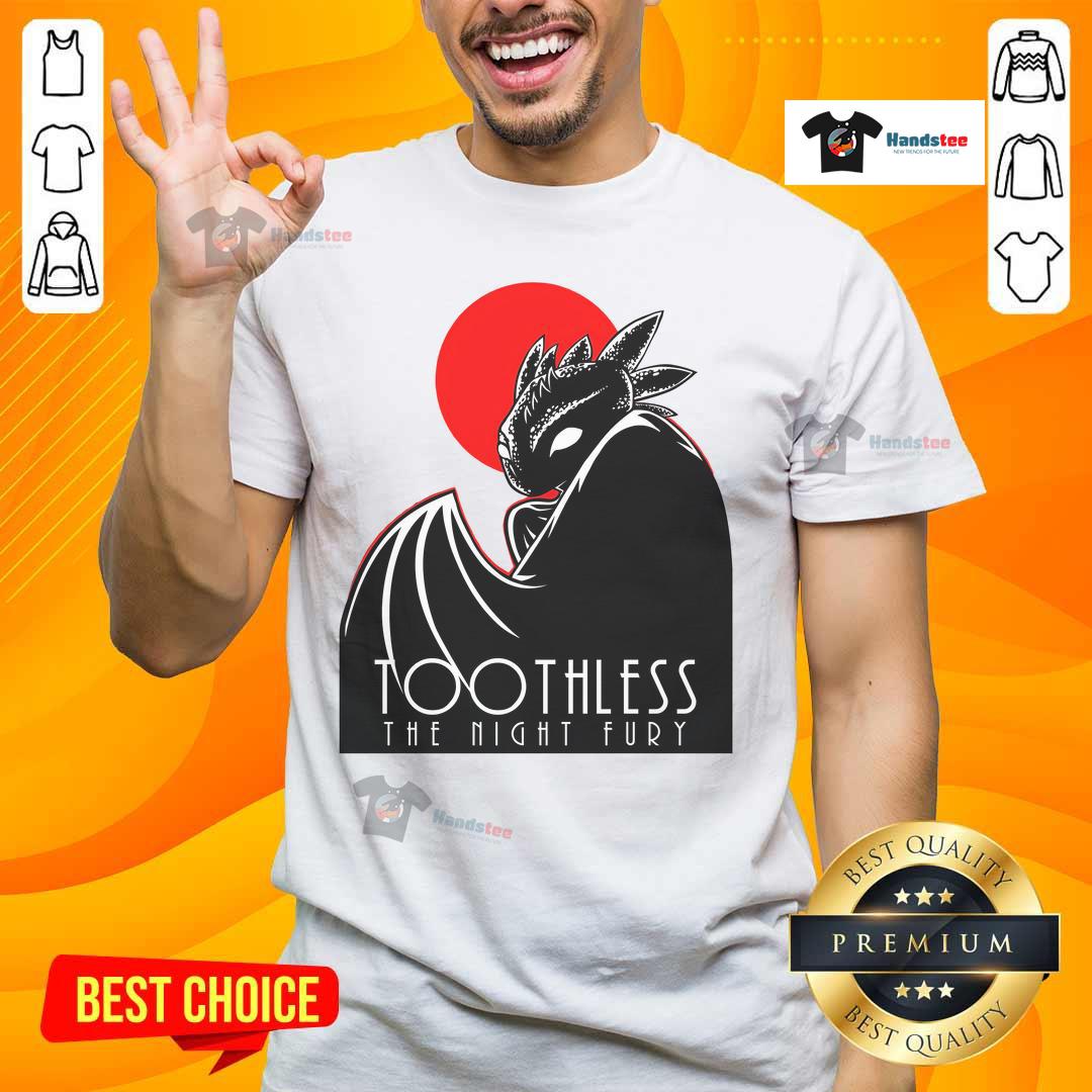 Awesome Toothless The Night Fury T-Shirt featuring a dark dragon design, perfect for fans of How to Train Your Dragon.