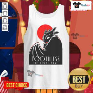 Awesome Toothless the Night Fury dark dragon tank top featuring a vibrant design for fans of How to Train Your Dragon.