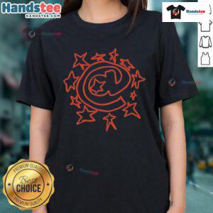 Good Always Star Ladies Tee featuring a stylish star graphic on a comfortable women's shirt, perfect for casual wear.