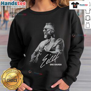 Good Eric Church Red Rocks Amphitheater photo on a cozy sweatshirt, perfect for fans of live music and outdoor concerts.
