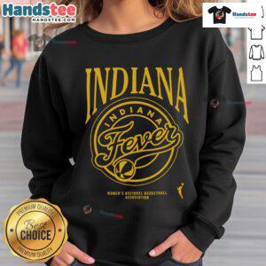 Good Indiana Fever WNBA women's national basketball sweatshirt in vibrant colors, perfect for fans and casual wear.