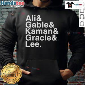 Good Jacob Bannon Ali Gable Kaman Gracie Lee hoodie featuring unique design and vibrant colors, perfect for casual wear.