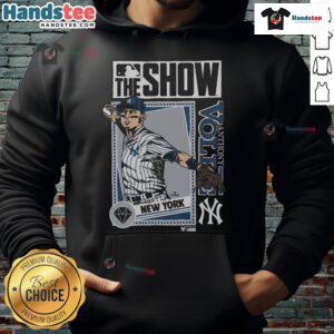 Anthony Volpe hoodie from MLB The Show, showcasing Yankees team spirit and style for fans and gamers.